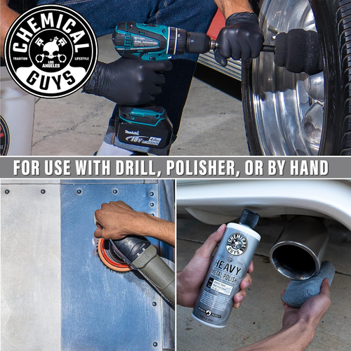 SPI_402_16, Heavy Metal Polish Restorer and Protectant, (Safe for Cars, Trucks, - Picture 10 of 12