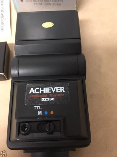 Achiever Dedicated thyristor fits Nikon DZ260 flash - Bounce/Zoom f/35mm SLR New - Image 2 of 4