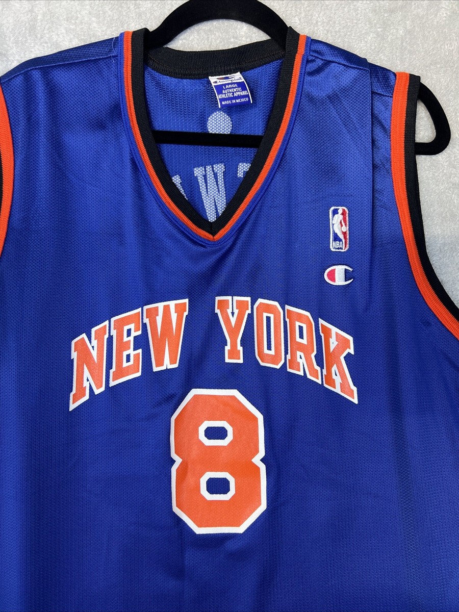 Champion NBA ゲームシャツ スプリーウェル #8 ニューヨーク　XL Champion NBA ゲームシャツ スプリーウェル #8 ニューヨーク XL