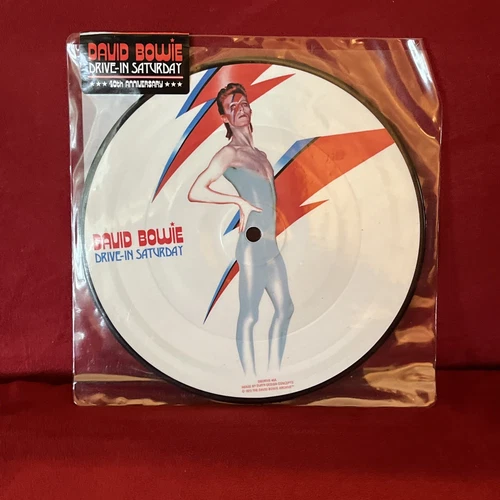 David Bowie Drive In Saturday Picture Disc 40th 7” Vinyl Mint Opened Seal
