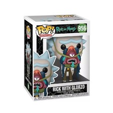 Figura Funko Pop Animación Rick & Morty Rick Con Glorzo 956