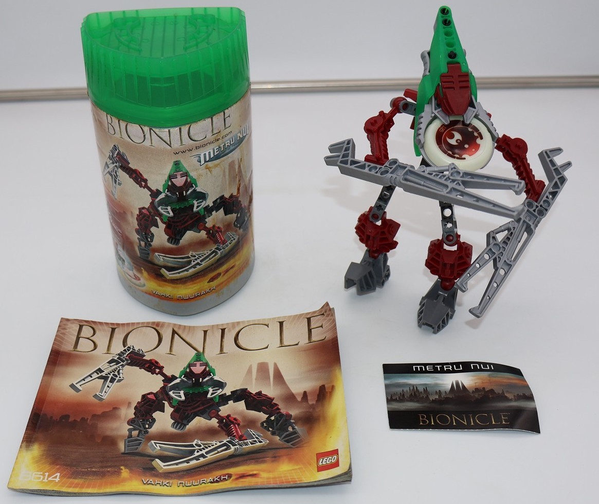 LEGO BIONICLE: Nuurakh (8614) - with Canister - ( w/ manual ) - | eBay