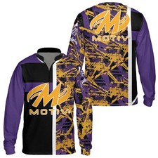 Custom Name Motiv Black Mamba Bowling Jersey Gifts Size S-5XL