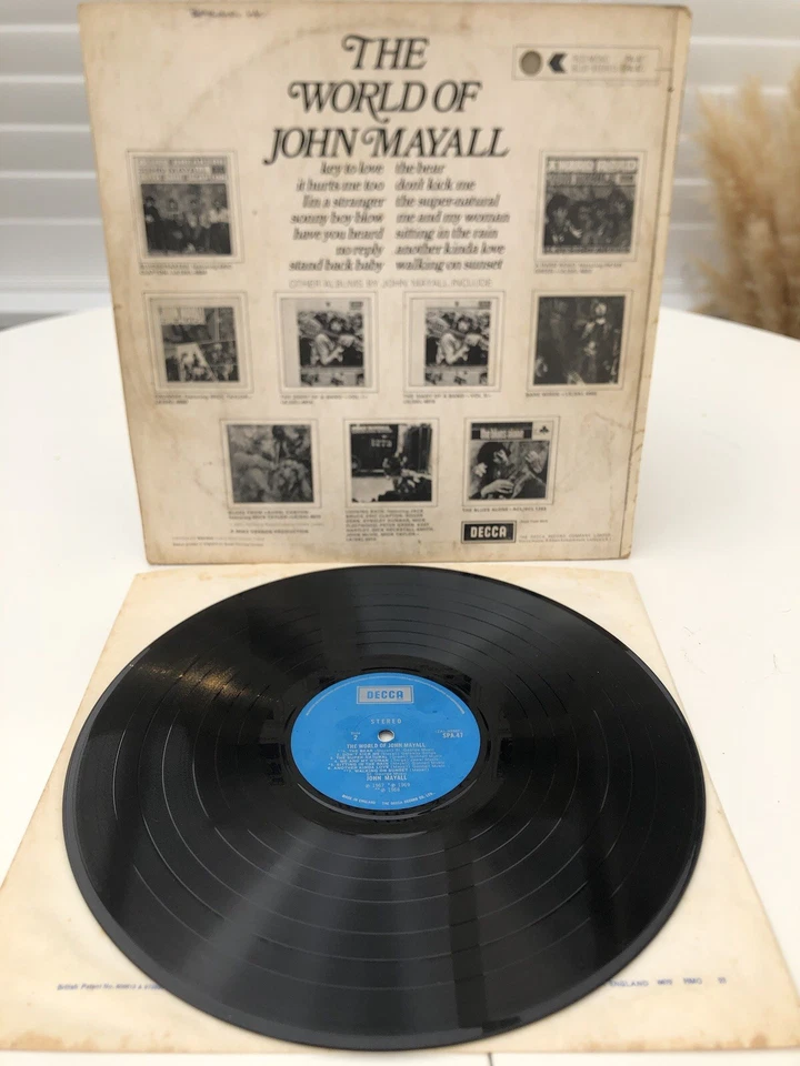 THE WORLD OF JOHN MAYALL SPA 47 1969 VINYL LP RECORD VG+ VG - Image 3 of 4