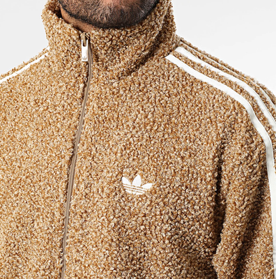 NEW MENS ADIDAS ORIGINALS FIREBIRD BOUCLE JACKET ~SIZE LARGE