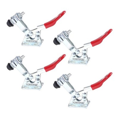 POWERTEC 4PK Toggle Clamp, 60 lbs Holding Capacity, 201 Quick Release Horizon...