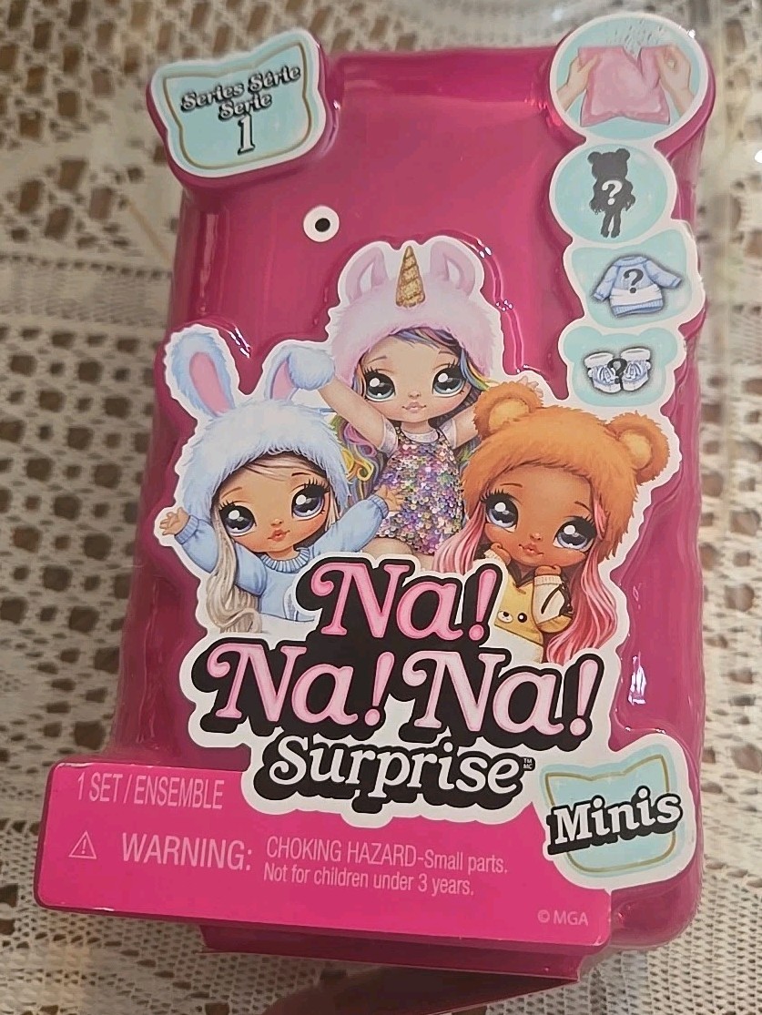 Na&excl; Na&excl; Na&excl; Surprise Minis Series 1 Mystery Doll 2022 - New&ast;read&ast;
