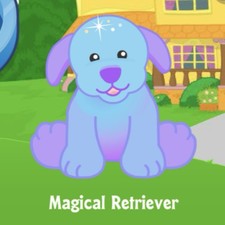 Webkinz Classic MAGICAL RETRIEVER Code Only messaged