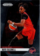 204 Panini WNBA Prizm Basketball Maya Caldwell No. 38 Indiana Fever