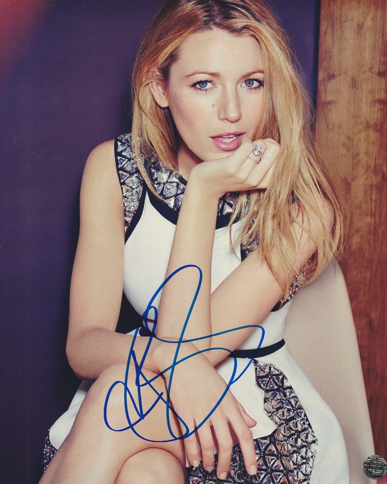 Blake Lively Autographed The Shallows Sexy 8x10 Photo with COA/Matching Hologram