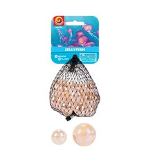 Nice Bag Of Official Mega Marbles Vacor  Jellyfish / Medusa