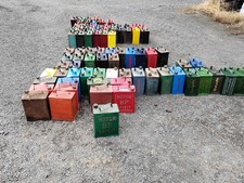 Vintage Petrol Jerry Can With Cap BP Motor Spirit 