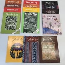 Vintage Needle Arts Magazine Lot of 15 Full Year 1979, 80, 81 3 Issues 82 GOOD