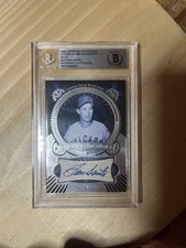 2004 Upper Deck Etchings Etched in Time Autographs Ron Santo /250 Beckett Auth