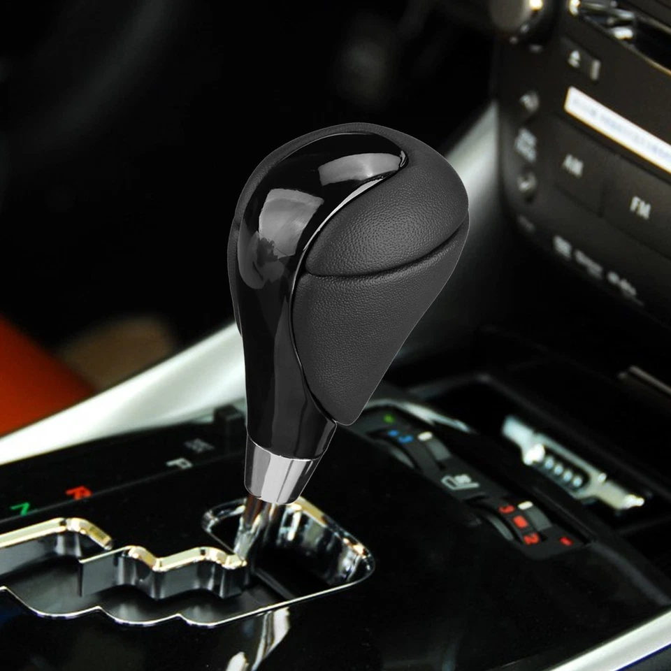 PU Leather Gear Stick Shift Knob For Toyota Lexus GS300 LS460 IS250 RX350 RX45 - Image 2 of 4