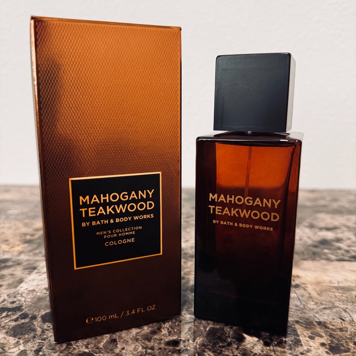 MAHOGANY TEAKWOOD Cologne 3.4 fl oz Men's Collection by Bath and