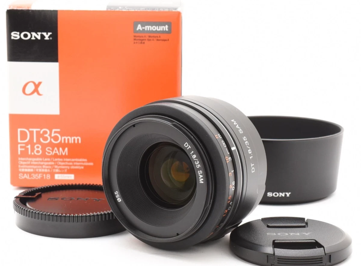 Sony DT f/1.8 Camera Lenses 35mm Focal for sale | eBay