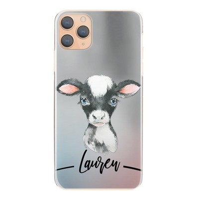 Personalisierte Handy-Hülle Initiale; Kuh/Pferd/Ente Hartschale für Huawei P/Y-Modelle