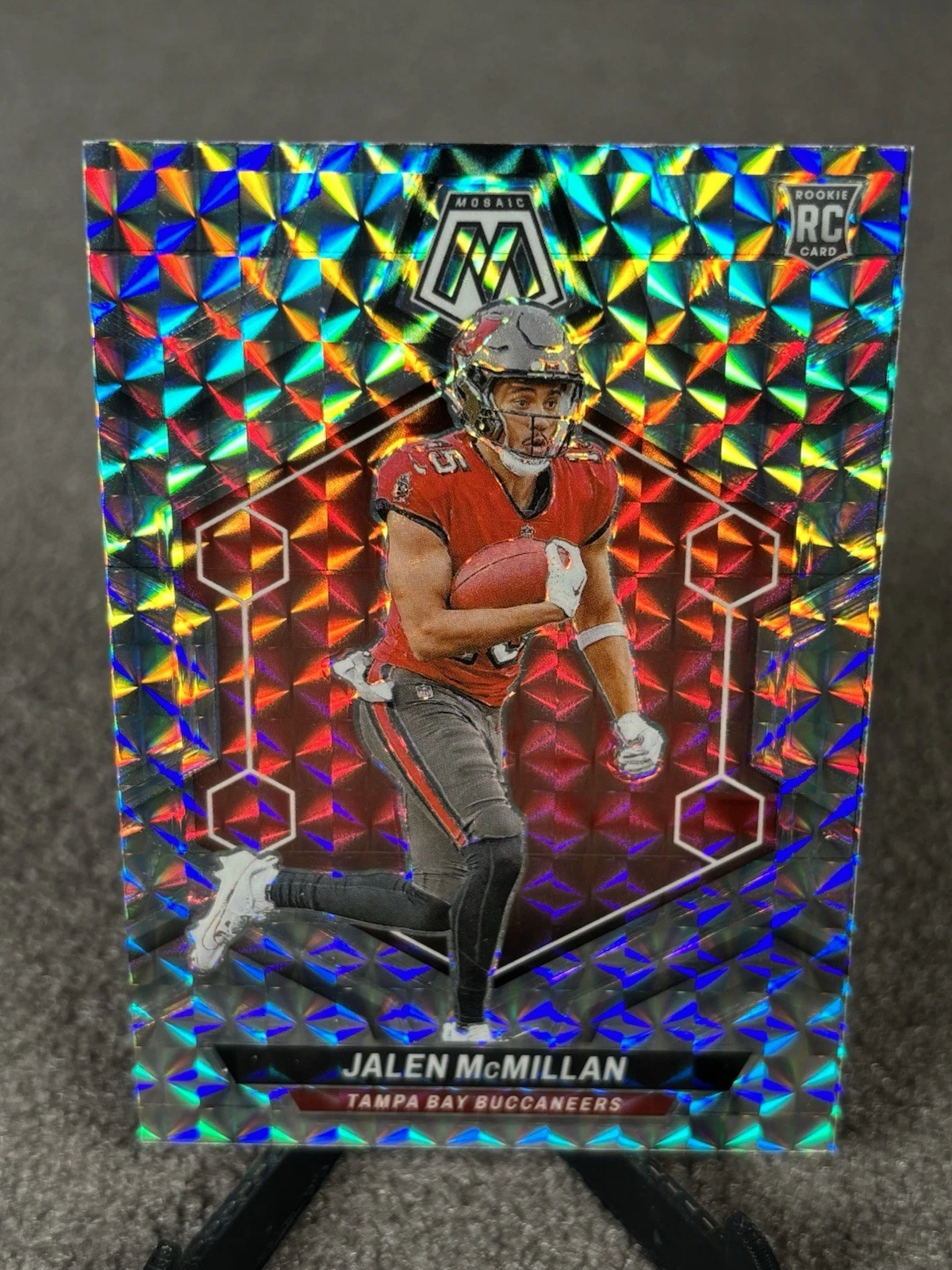 2024 Mosaic Jalen McMillan Mosaic Prizm RC #373 Tampa Bay Buccaneers