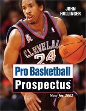 PRO BASKETBALL PROSPECTUS: 2002 EDITION (PRO BASKETBALL By John Hollinger *VG+*