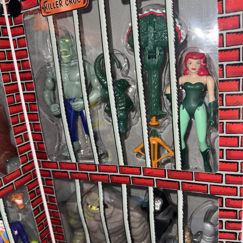 Kenner Batman & Robin Adventures Rogues Gallery 1997 8 figuras de acción conjunto de caja nuevo Foto 3 de 4
