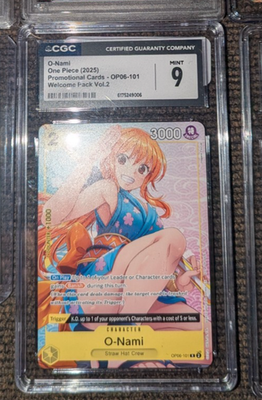 英語版ナミ OP06-101 Welcome pack vol.2 O-Nami (Welcome Pack Vol. 2) OP06-101 One Piece Promotion Cards