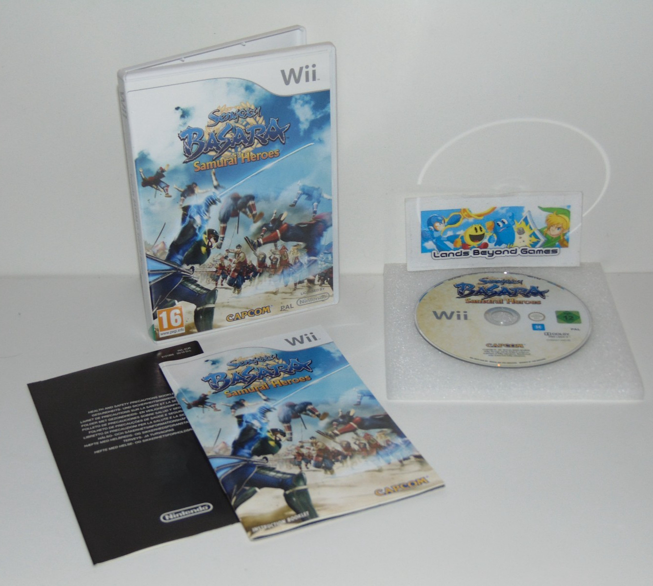 Sengoku Basara Samurai Heroes Nintendo Wii Complete VGC (UK PAL)