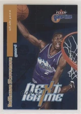 2000-01 Fleer Game Time Next Game /2500 DeShawn Stevenson #118 Rookie RC