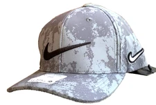 Nike NWT 2017 Gray/Light Gray Tie Dye Classic Dry-fit Baseball Cap.