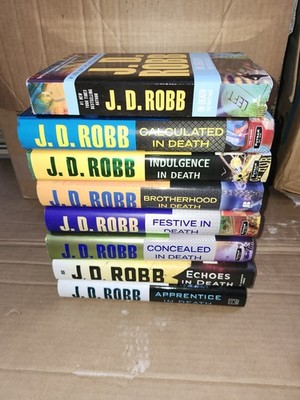 J D Robb 8 Book Collection In Death Series
