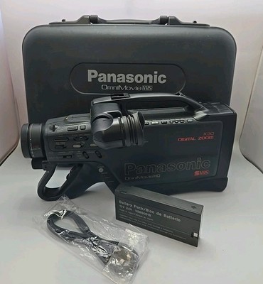 Panasonic OmniMovie VHS Camcorder PV-s770 X30 Digital Zoom SVHS