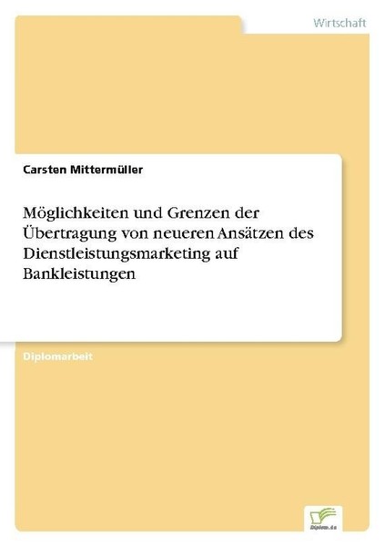 MöGlichkeiten Und Grenzen Der ÜBertragung Von Neueren AnsäTzen Des Dienstleistun-image