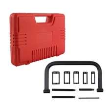 Heavy Duty Engine Tool Set for Cars Vans with 5 Adaptors Steel Storage Box