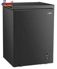 5.1 Cu Ft Chest Freezer Convertible Black Adjustable FREE SHIPPING