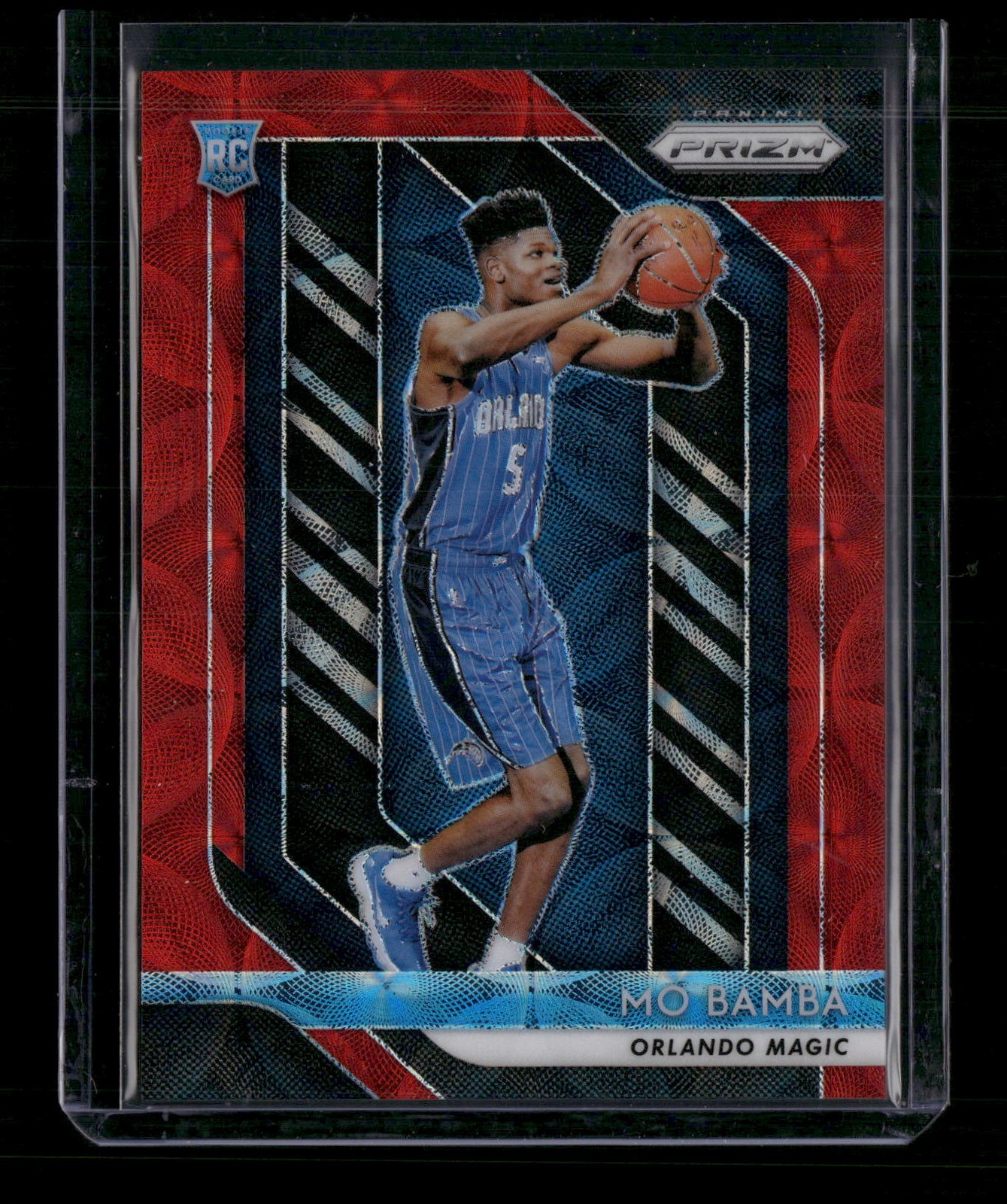 2018-19 Panini Prizm #99 Mo Bamba Prizms Choice Red Rookie 14/88 AB