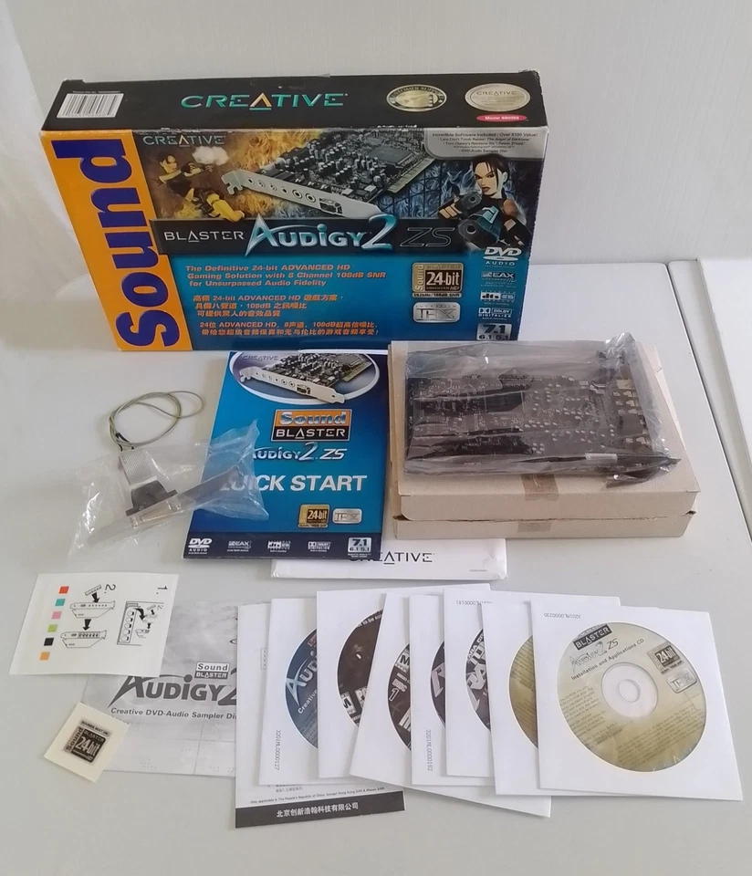 Creative Audigy 2 ZS PCI Sound Card SB0350
