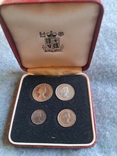 1967  Maundy Money Set Rare Edition Presented By Queen Elizabeth II in Durham