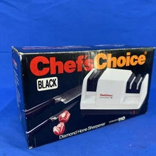 Chef's Choice Diamond Hone Knife Sharpener - 3 Stage Orbiting Diamonds Model 110