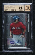 2014 Bowman Sterling Prospect Blake Swihart #BSPA-BS BGS 9.5 GEM MINT Auto 0s3
