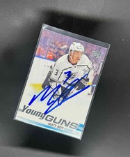 2019-20 Upper Deck #235 Matt Roy Young Guns Rookie Card Signed Autographed auto. rookie card picture