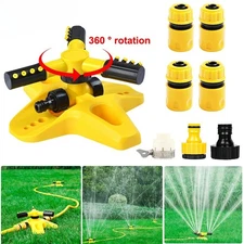 360 Degree Sprinklers Irrigation Garden Lawn Sprinkler Large Area Water Sprayer