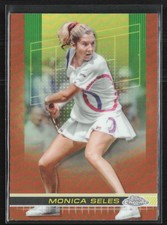 Monica Seles 2024 Topps Chrome Tennis Clay Court Refractor #159
