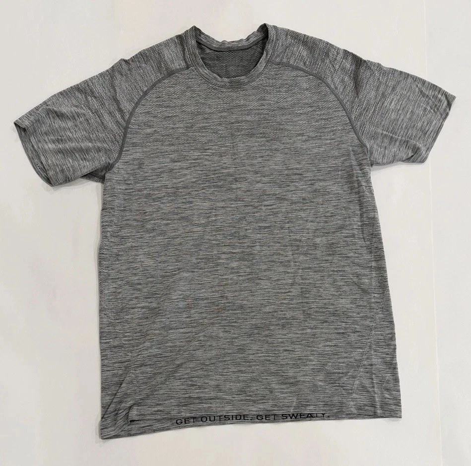 Lululemon Metal Vent Tech T-Shirt Grey Heather Size M
