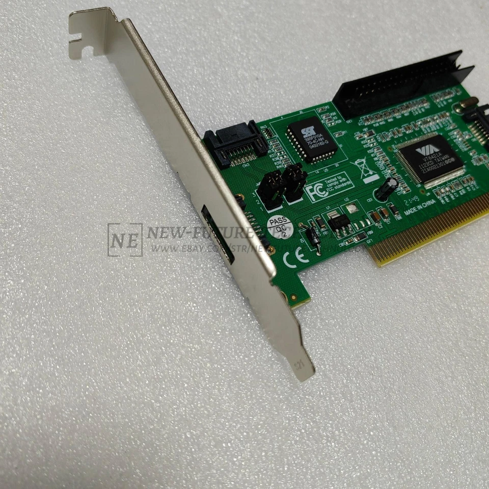 Via VT6421A 2x Internal SATA and IDE/PATA and 1x eSATA - PCI Card - Image 3 of 4