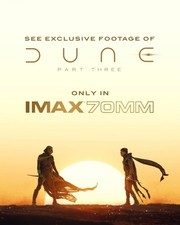 Dune: Part 3 IMAX 70mm - OPENING NIGHT - 12/17 - 4 seats - AMC LINCOLN SQUARE 13