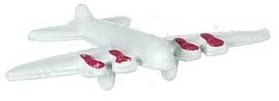 Puppenhaus Flugzeug Airplane Jungen Spielzeug 1:12 Laden Kinderzimmer Zubehör