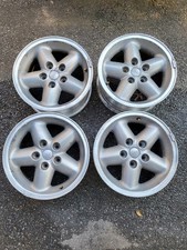 4 Rims From 1997 Jeep Wrangler Tj 15x7 Aluminum Oem Pick Up Only