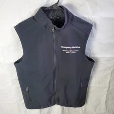 Port Authority Vest Mens M Black Core Softshell Vanderbilt Emergency Medicine 