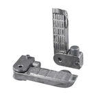 Folding Footrest Pegs for Electric Bikes Compatible with Various Models