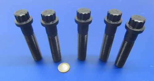12 Point Flanged, Ferry Bolt, Steel, PT, 3/4"-10 x 3 1/2" Length, 5 Pcs - Picture 13 of 18